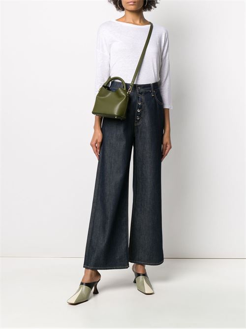 T-shirt donna Majestic Filatures collo barca bianca MAJESTIC FILATURES | E26M011FTS144001